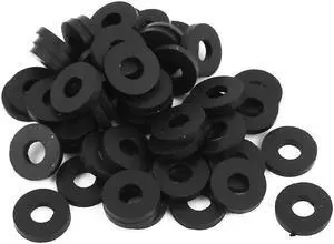 12mm OD O-Ring Hose Gasket Flat Rubber Washer Lot for Faucet Grommet 50pcs