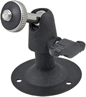 Unique Bargains 2.6" High Black Metal Wall Ceiling Mount Stand Bracket for Security CCTV Camera