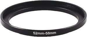 Unique Bargains Step Up 52mm-58mm Adapter Ring Lens to Filter For Camera