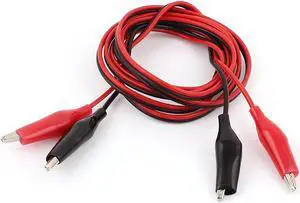 1Pair 1.5M Double-end Alligator Clips Test Lead Jumper Wire
