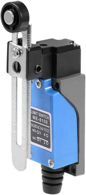 ME-8108 Adjustable Roller Lever Arm Momentary Limit Switch 1NC+1NO