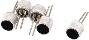 5pcs Mini 2 Pin 66 DB Condenser Pickup Electret Microphone 6mm x 5mm