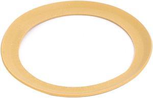 Air Compressor Compression Piston Ring Replacement Part 72mm OD 56mm ID 1mm Thickness, Yellow