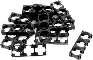 15 Pcs 18650 Lithium Battery Triple Holder Bracket for DIY Battery Pack