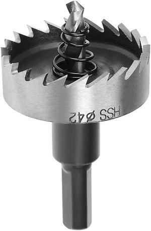 42mm HSS Drill Bit Hole Saw Cutter for Metal Alloy Wood