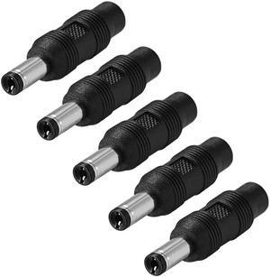 DC Power Converter 5.5mm x 2.1mm Male to 3.5mm x 1.35mm Female Adapter Connector Black 5Pcs DC Power Converter 5.5mm x 2.1mm Male to 3.5mm x 1.35mm Female Adapter Connector Black 5Pcs