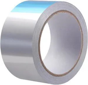 Heat Resistant Tape - High Temperature Heat Transfer Tape Aluminum Foil Adhesive Tape 55mm x 20m(66ft)