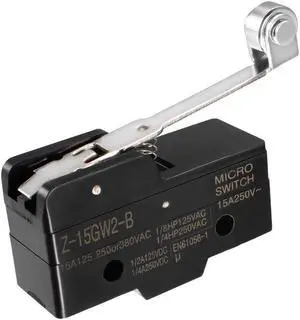 Z-15GW2-B 1NO + 1NC Long Hinge Roller Lever Micro Action Switch