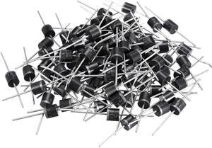 Rectifier Diode 10A 1200V Axial Electronic Silicon Diodes 100pcs for 10A10