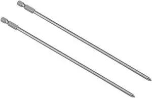 #2 Phillips Screwdriver 6 Inch Round Shaft Non Slip Comfortable Handle