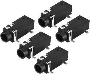 3.5 mm Audio Jack Connector PCB Mount Female Socket 5 Pin PJ-328 5pcs