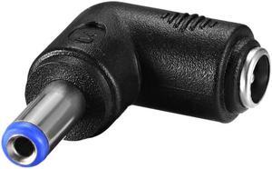 DC Power Connector 90 Degree Right Angle 5.5mm x 2.1mm Male to Female Coupler Adapter Converter 15Pcs