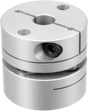9.5mm to 6mm Bore One Diaphragm Motor Wheel Flexible Coupling Joint