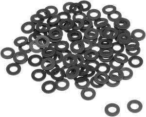 Nylon Flat Washers for M4 Screw Bolt 8mm OD 1mm Thick 100PCS