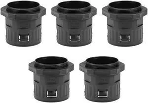 Cable Gland Corrugated Tube Connector AD42.5 Pipe Joint Clamps PG36 Screw 5Pcs