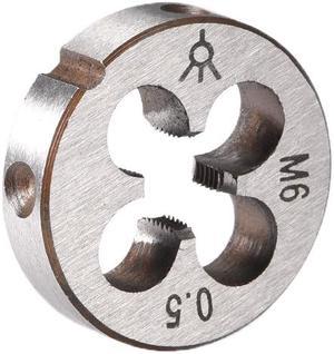 M6 M6x0.5 Pitch Metric Right Hand Round Die Machine Thread Die,Threading Die,Screw Die Tool,HSS (High Speed Steel)