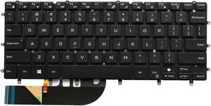 AUTENS Replacement US Keyboard for Dell XPS 13 9343 9350 9360 / Inspiron 13 7347 7348 7352 / Inspiron 15 7547 7548 Laptop Backlight No Frame