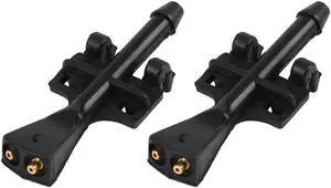 2pcs Windshield Wiper Washer Jet Nozzle for Vauxhall Meriva A 2003-2010 93387764