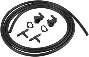 Car Front Windshield Washer Nozzles Kit 55372143 for Jeep Grand Cherokee 11-17