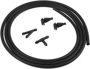 Car Front Windshield Washer Nozzles Kit 3W7Z-17603-AA for Ford F-150 2004-2014