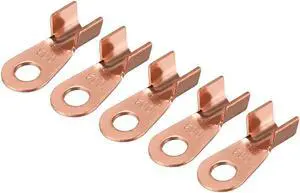 OT-100A Open-End Copper Crimp Terminal Lugs AWG 8-4 Battery Cable Connector 5pcs