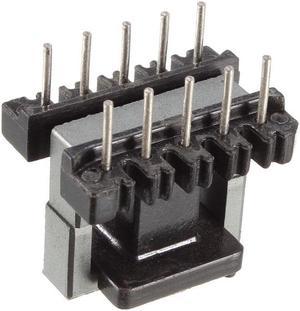 5 Sets EE19 5 with 5pin Transformer Bobbin PC40 Ferrite Core Vertical 10 Ferrite Halves and 5 Bobbin