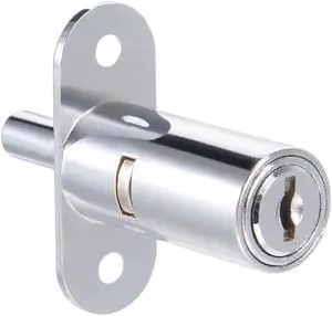 Push Plunger Lock, 3/4-inch Diameter 40mm Long Cylinder, Keyed Alike