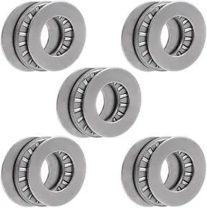 Tc1018 Needle Roller Thrust Bearings with Washers 5/8-inch Bore 1-1/8-inches Od 5/64-inch Width 16000rpm Limiting Speed 5pcs