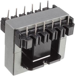 2 Sets EE50 6 with 6pin Transformer Bobbin PC40 Ferrite Core 4 Ferrite Halves and 2 Bobbin