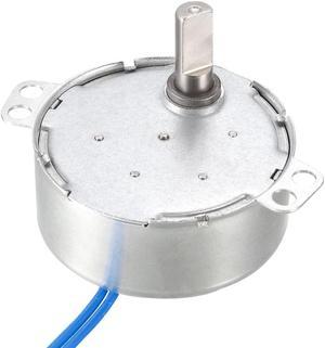 Electric Synchron Motor Turntable Synchronous Motor 100-127 VAC 2.5-3RPM 50/60 Hz 4W CW Direction for Hand-Made, Model or Guide Motor