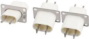 Home Electronic Microwave Oven Magnetron Filament Pin Sockets 3Pcs