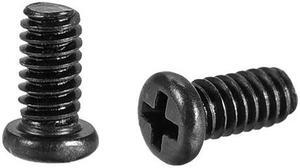 M2 x 5mm Laptop Notebook Computer Screws Phillips Head Screw Fastener Black 2.8mm Dia Screw Head for IBM HP Dell Lenovo Sony Gateway Acer 50pcs