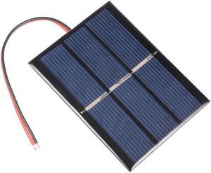 0.65W 1.5V Small Solar Panel Module DIY Polysilicon with 145mm Wire for Toys Charger