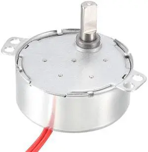 Synchronous Synchron Motor AC 24V 4W 5-6RPM/MIN 50-60Hz CW for Hand-Made, Model or Guide Motor Synchronous Synchron Motor AC 24V 4W 5-6RPM/MIN 50-60Hz CW for Hand-Made, Model or Guide Motor