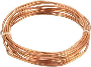 Refrigeration Tubing, 7/64" OD x 1/16" ID x 9.8 Ft Soft Coil Copper Tubing