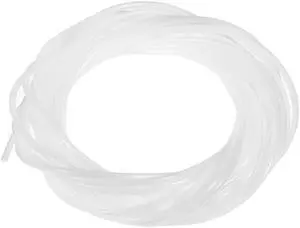 PTFE Tube 26Ft - ID 2mm X OD 3mm Fit 1.75 Filament for 3D Printer White