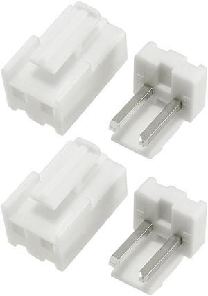 50 Pairs 3.96mm Pitch 2P XH3.96-2P Connector Pin Header + Housing