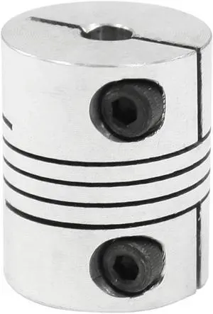 Unique Bargains CNC Motor Shaft Coupler 5mm to 6mm Flexible Coupling 5x6mm