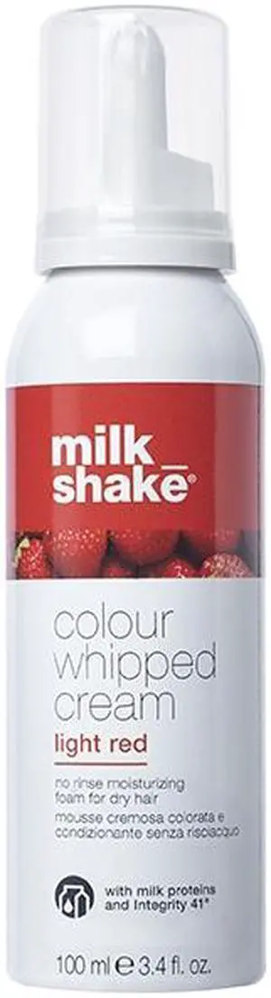 Milk Shake Color Whipped Cream 3.4oz - Light Red