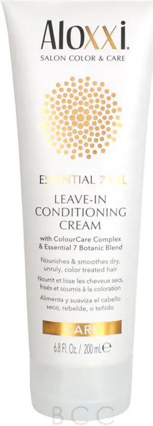 Aloxxi Essential 7 Oil Leave-In Conditioning Cream 6.8oz