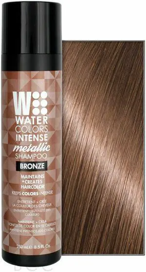 Tressa Watercolors Metallic Intense Shampoo 8.5 oz -Bronze