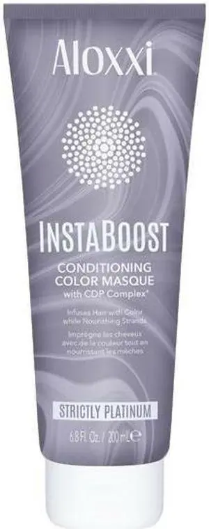 Aloxxi Instaboost Conditioning Color Masque Strictly Platinum 6.8oz