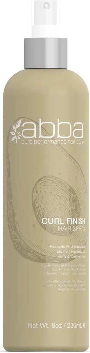 Abba Curl Finish Spray 8oz