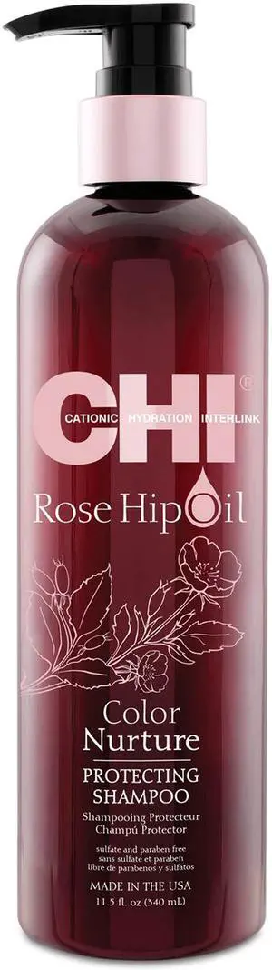 CHI Rose Hip Oil Color Nuture Protecting Shampoo  11.5oz