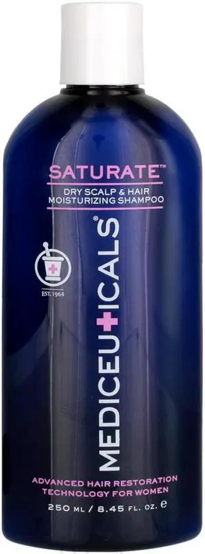 Mediceuticals Saturate - Dry Scalp & Hair Shampoo for Women  8.5 oz.