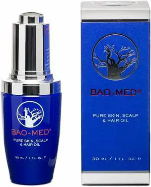 Therapro Mediceuticals BAO-MED Pure Skin, Scalp and Hair Oil 1oz