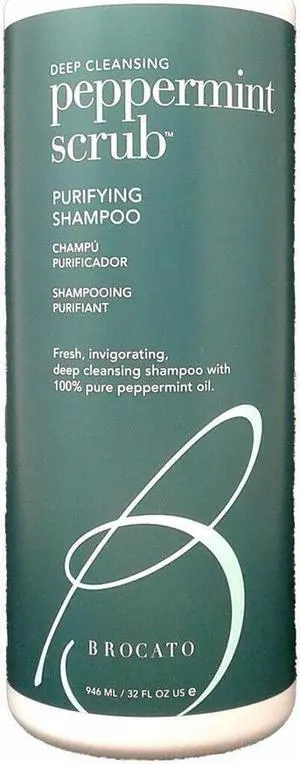 Brocato Peppermint Scrub Shampoo Liter