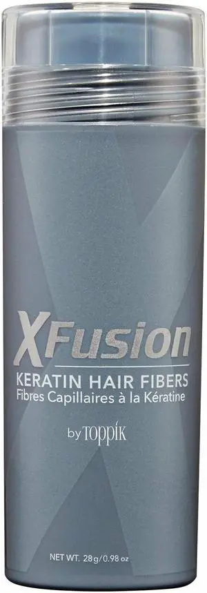 XFusion Keratin Hair Fibers - Black 25 Grams