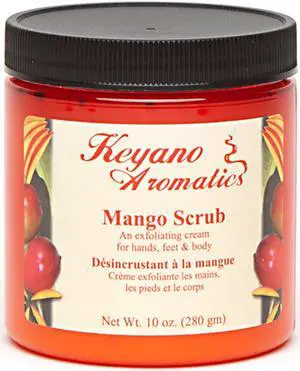 Keyano Aromatics Mango Exfoliating Body Scrub 10 oz.