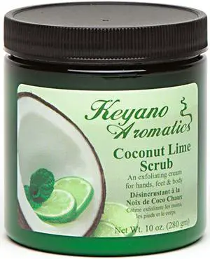 Keyano Aromatics Coconut Lime Body Scrub 10 oz.